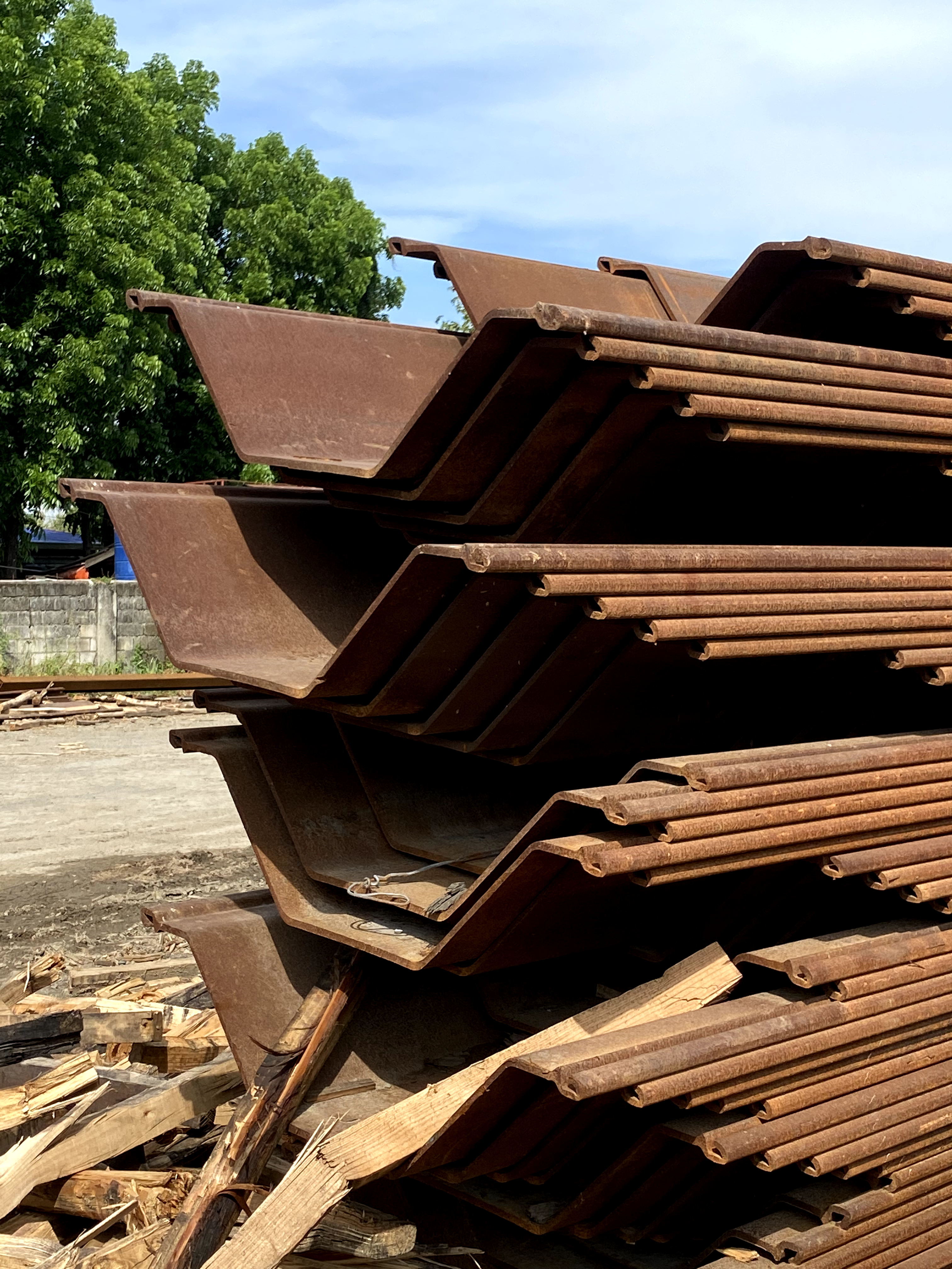 hot rolled hat type sheet pile - SY 295